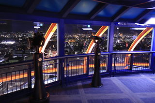 ニデック京都タワー展望室の夜景スポット写真（6）class=
