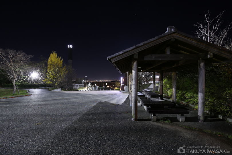 御陵公園の夜景スポット写真（2）