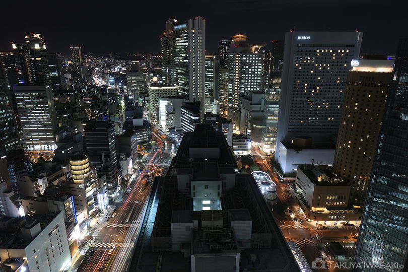 大阪駅前第三ビルの夜景スポット写真（1）