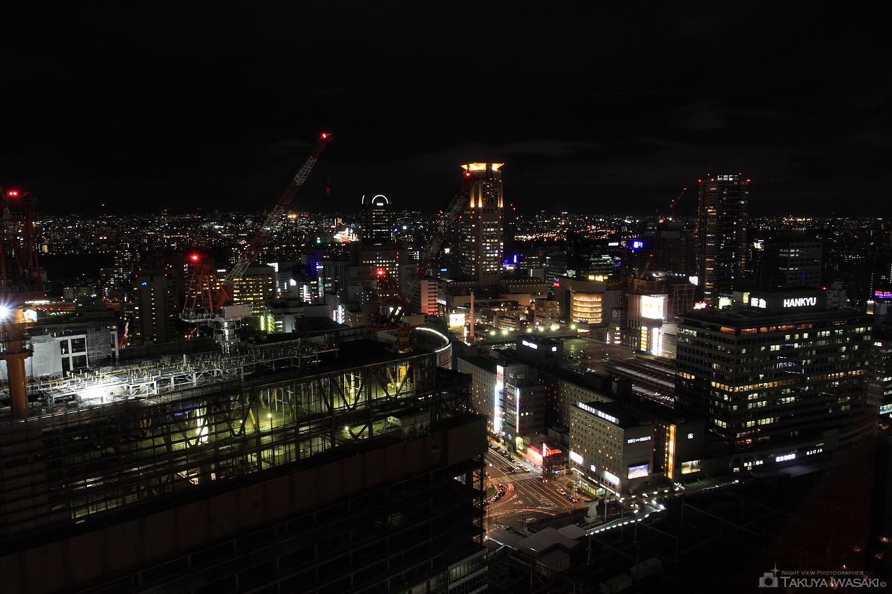 アクティ大阪の夜景スポット写真（1）