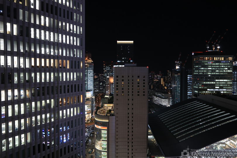 阪急グランドビル展望台の夜景スポット写真（1）