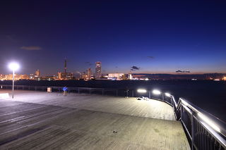 大阪港中央突堤臨港緑地の夜景スポット写真（4）class=