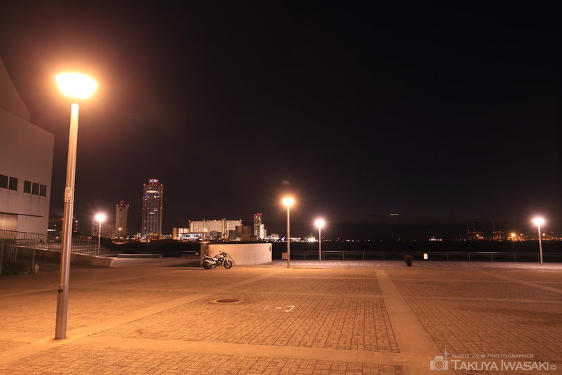 大阪港中央突堤臨港緑地の夜景スポット写真（5）