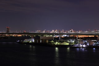 此花大橋の夜景スポット写真（2）class=