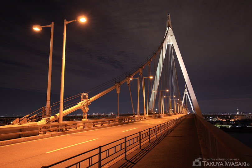 此花大橋の夜景スポット写真（5）