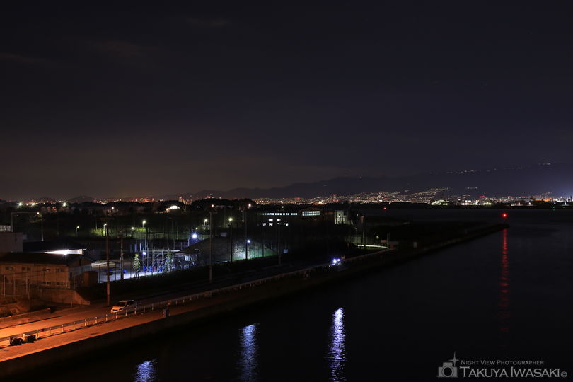 常吉大橋の夜景スポット写真（3）