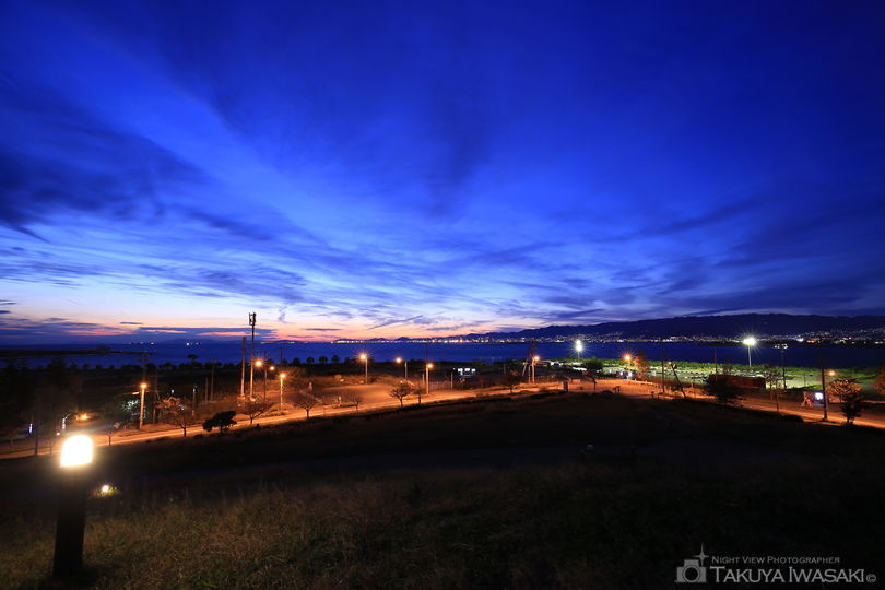 新夕陽ヶ丘の夜景スポット写真（1）