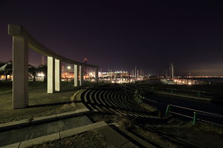大阪北港マリーナの夜景スポット写真（4）class=