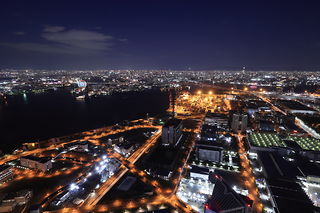 大阪府咲洲庁舎展望台の夜景スポット写真（3）class=