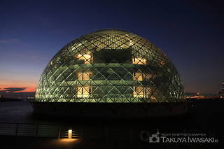 なにわの海の時空館付近の夜景スポット写真（1）class=
