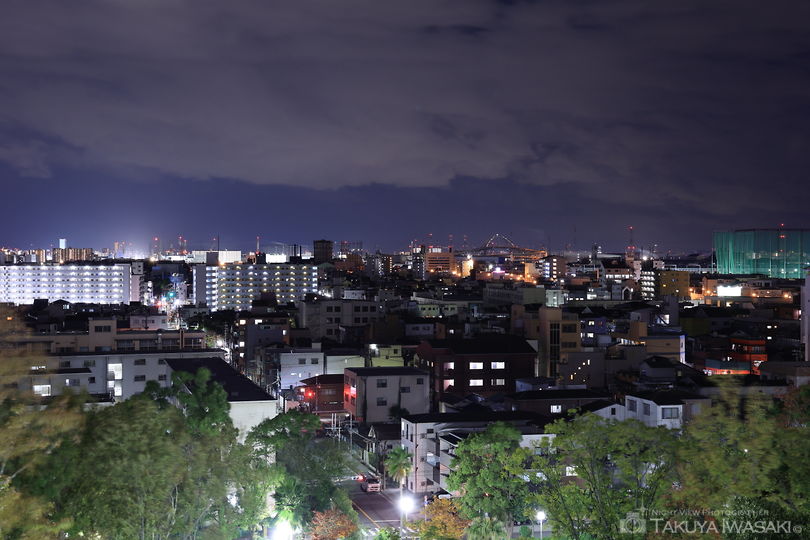 昭和山の夜景スポット写真（1）