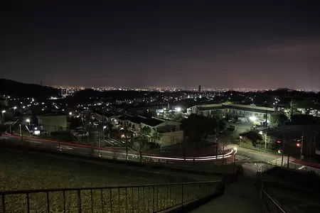 山手台中央公園の夜景
