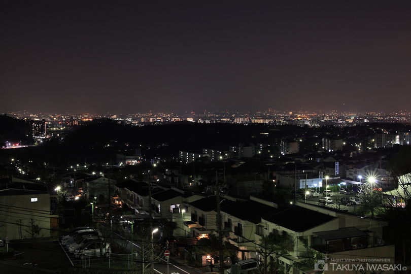 山手台中央公園の夜景スポット写真（2）