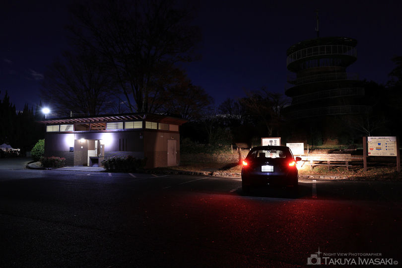 五月山 日の丸展望台の夜景スポット写真（6）