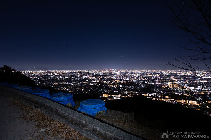 五月平展望台下の夜景スポット写真（6）