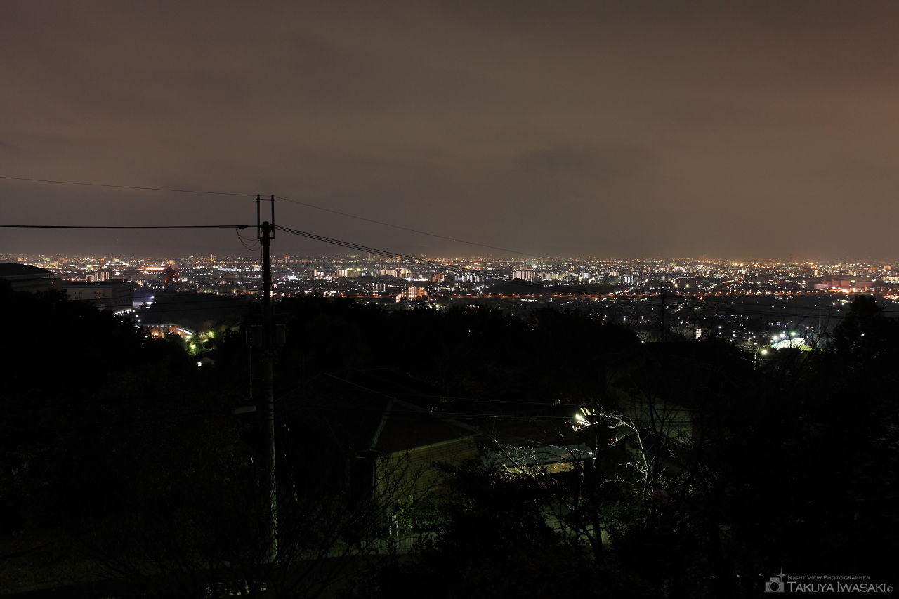 高槻ネオポリスの夜景スポット写真（1）