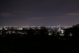 東石切公園の夜景スポット写真（1）class=