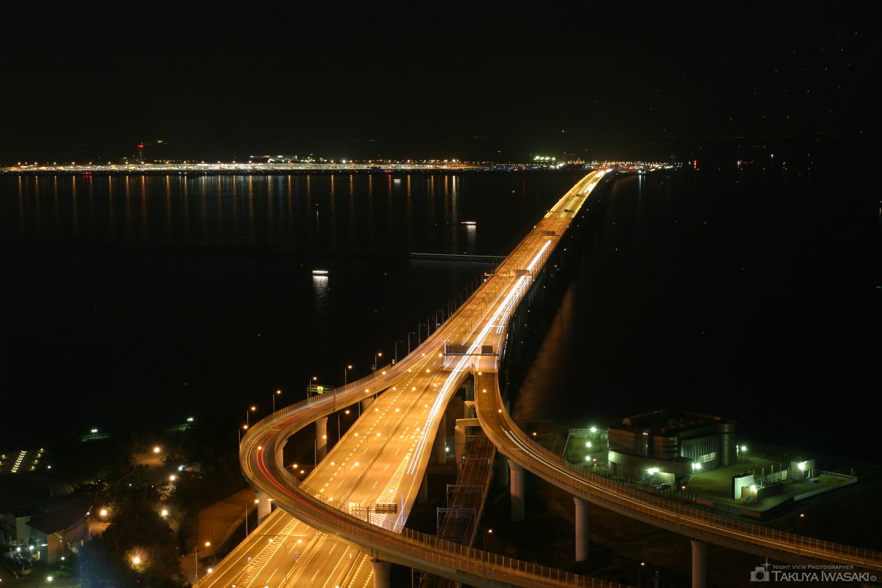 りんくうゲートタワーの夜景スポット写真（2）