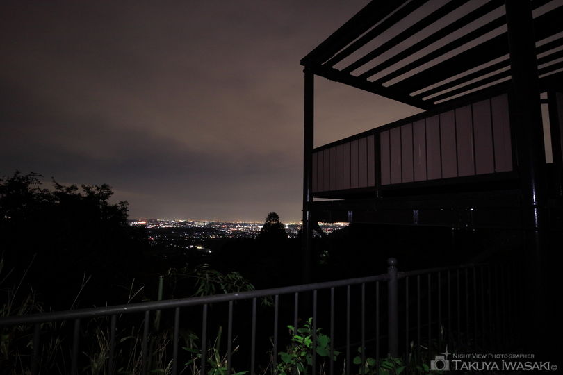南河内グリーンロード展望台の夜景スポット写真（3）