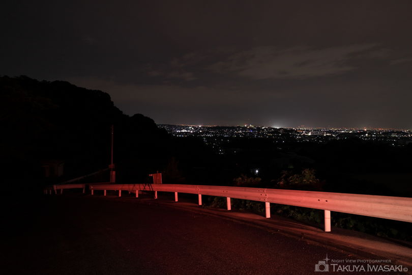 南河内グリーンロード展望台の夜景スポット写真（4）