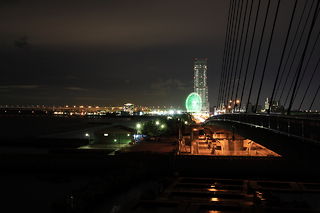 田尻スカイブリッジの夜景スポット写真（1）class=