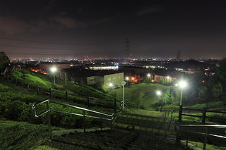 空見の丘公園の夜景スポット写真（2）class=