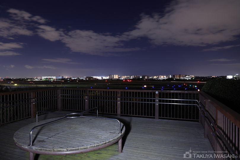 下河原緑地の夜景スポット写真（5）