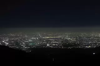 芦有ドライブウェイ 東六甲展望台の夜景