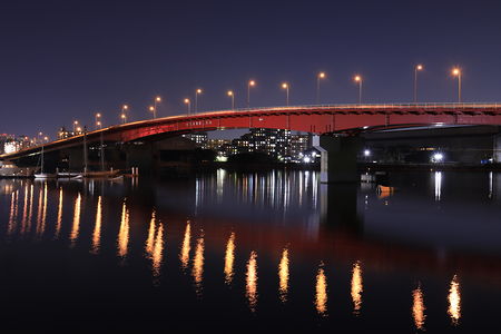 御前浜橋の夜景スポット写真（3）class=