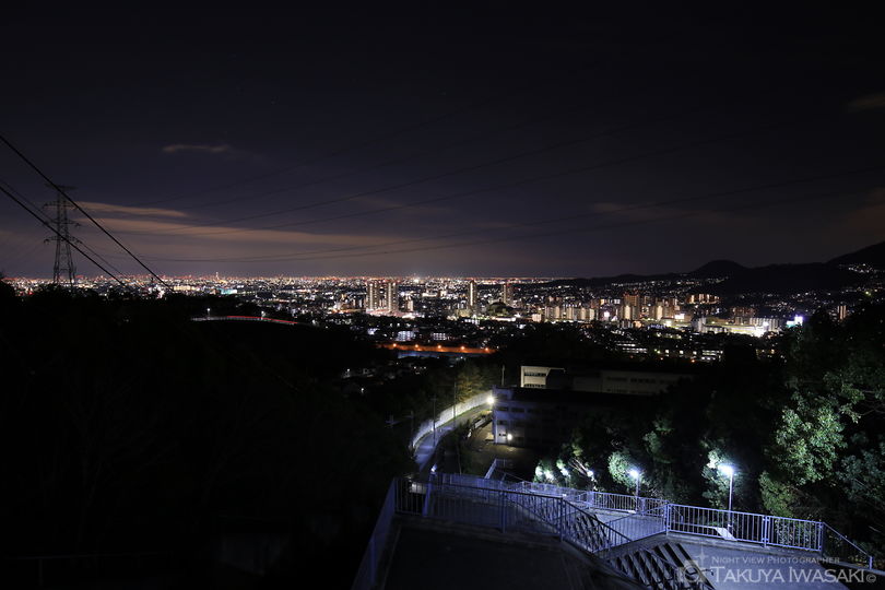 すみれが丘の夜景スポット写真（3）
