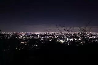 山手台南公園の夜景