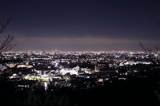 宝塚市内を中心とした夜景