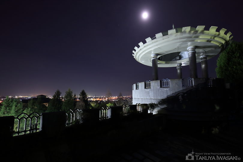 手柄山中央公園の夜景スポット写真（5）