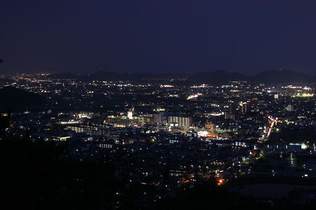 広峰展望広場の夜景スポット写真（1）class=