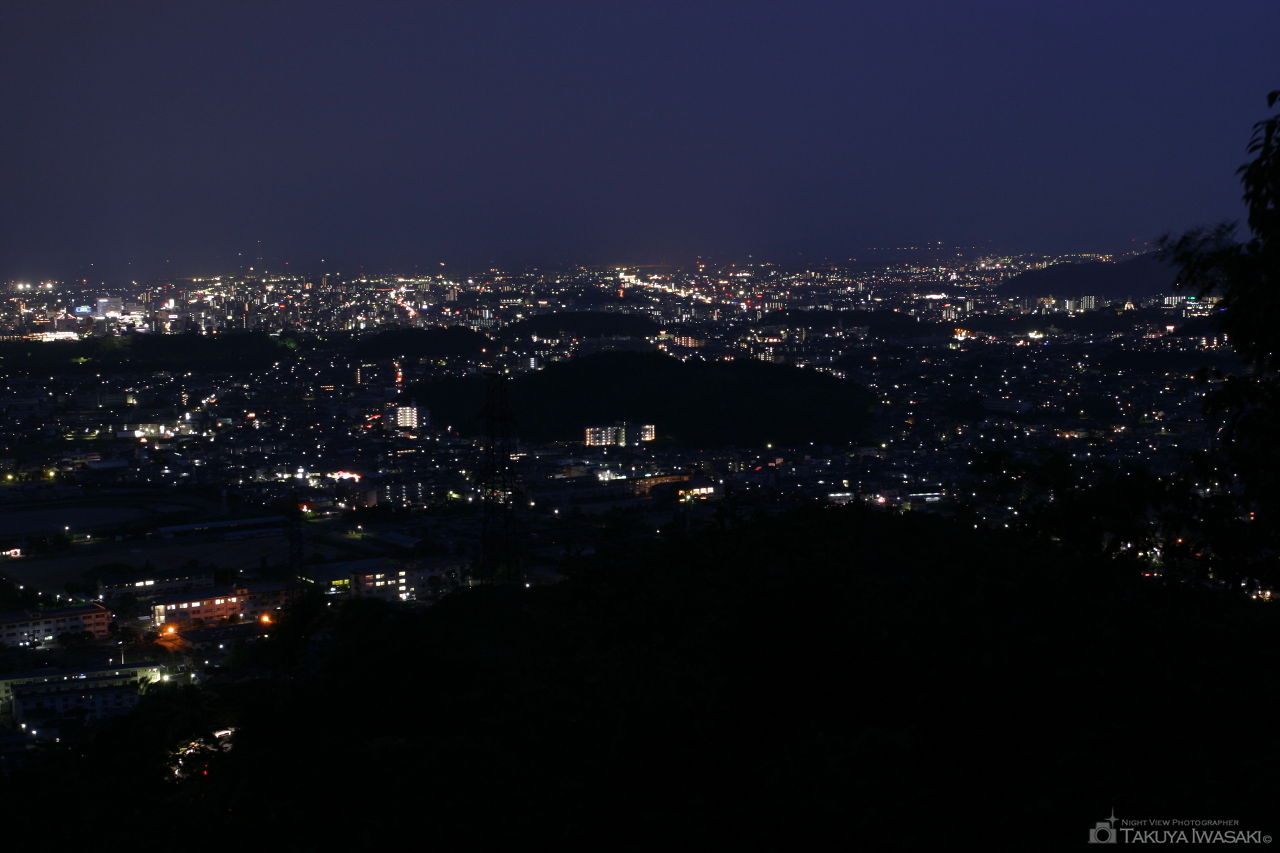 広峰展望広場の夜景スポット写真（2）