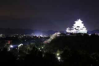男山配水池公園の夜景スポット写真（3）class=