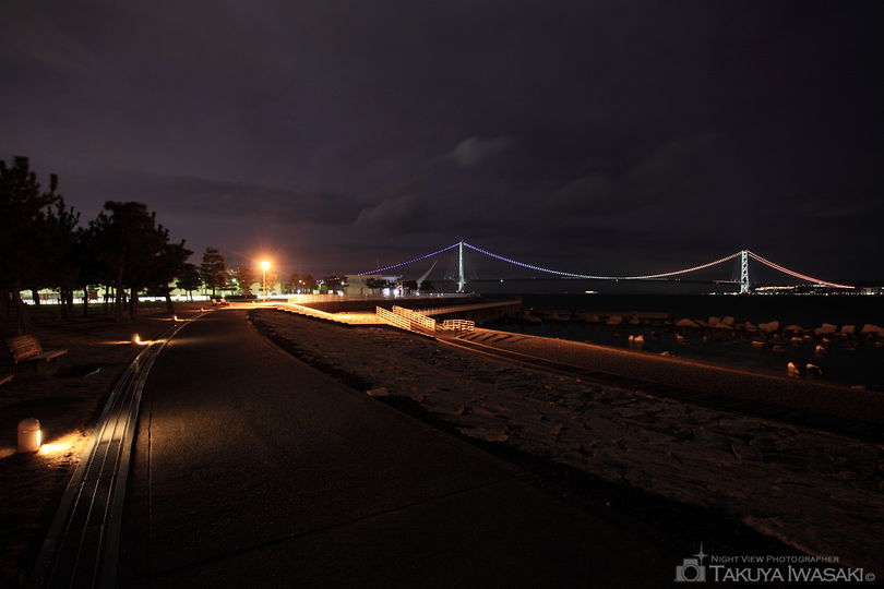 大蔵海岸の夜景スポット写真（5）