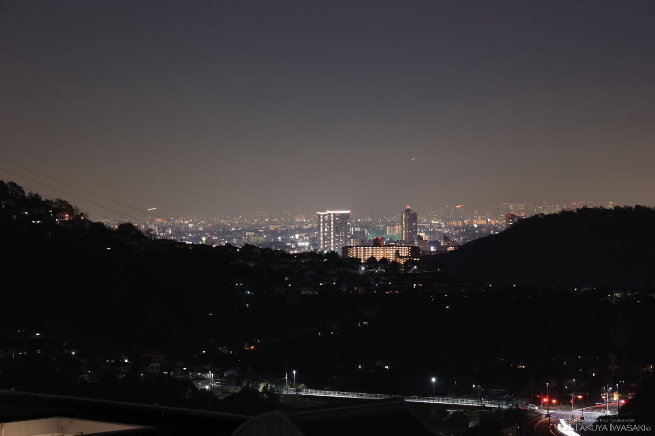 東山台コミュニティ会館ナシオンホールの夜景スポット写真（1）