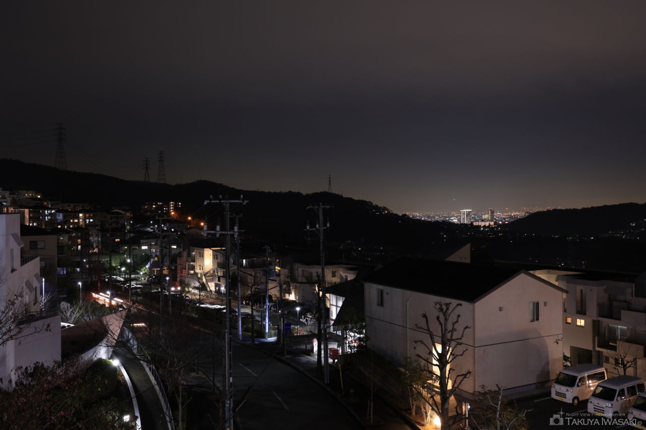 東山台コミュニティ会館ナシオンホールの夜景スポット写真（3）