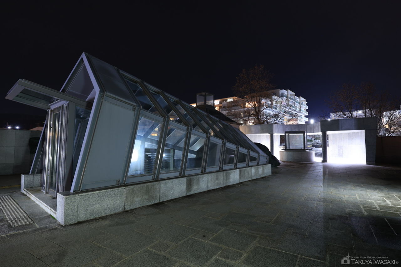 東山台コミュニティ会館ナシオンホールの夜景スポット写真（4）
