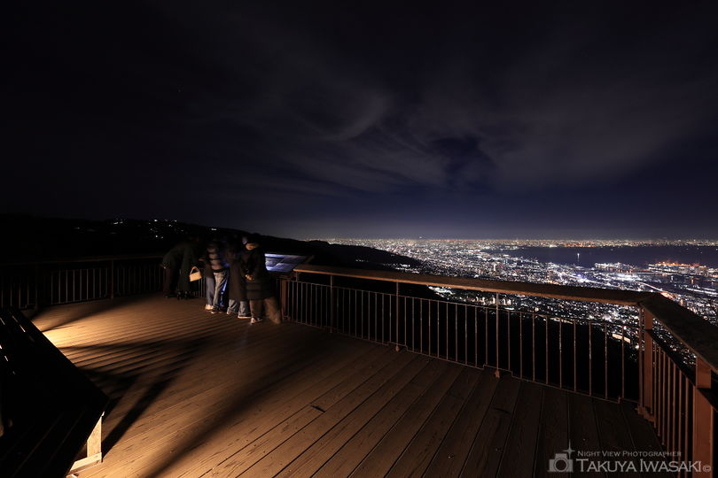摩耶山 掬星台の夜景スポット写真（5）