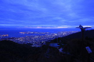 六甲山天覧台の夜景スポット写真（1）class=