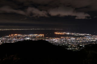 六甲山天覧台の夜景スポット写真（3）class=