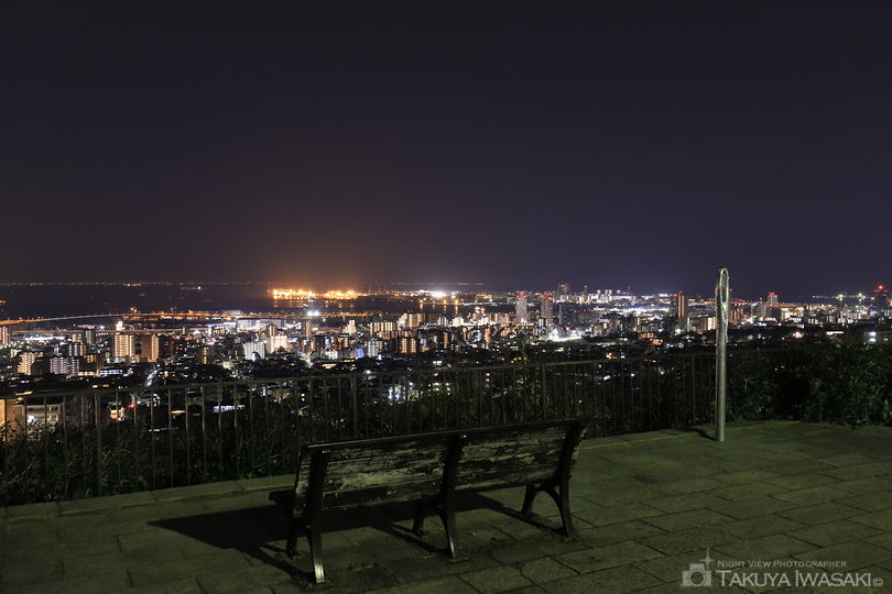 灘丸山公園の夜景スポット写真（5）