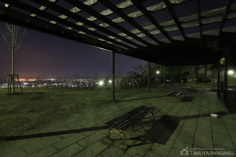 灘丸山公園の夜景スポット写真（6）