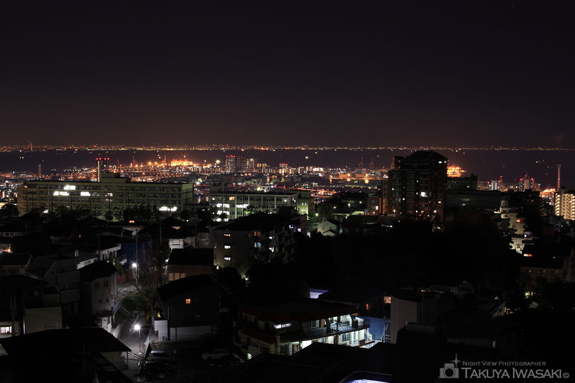 大月大橋の夜景スポット写真（2）