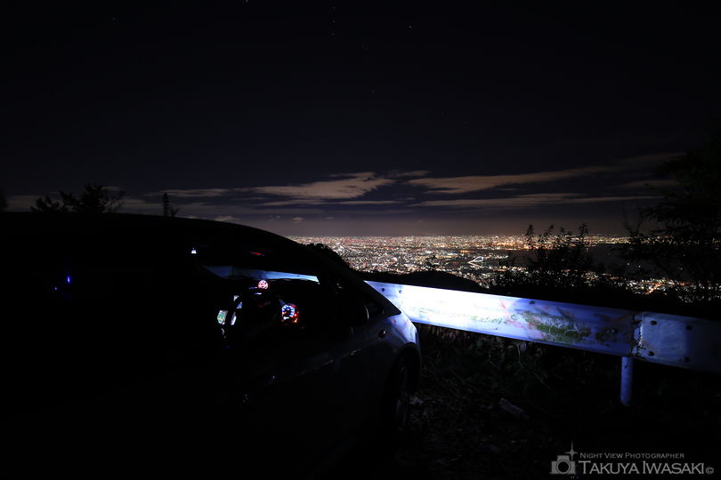 県道16号沿いの夜景スポット写真（3）