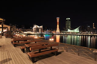 神戸ハーバーランドumieの夜景スポット写真（4）class=