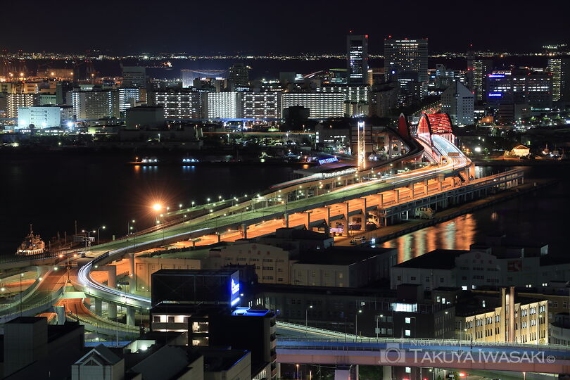 神戸市役所 展望ロビー の夜景スポット写真（2）