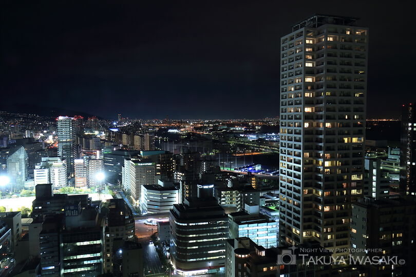 神戸市役所 展望ロビー の夜景スポット写真（3）
